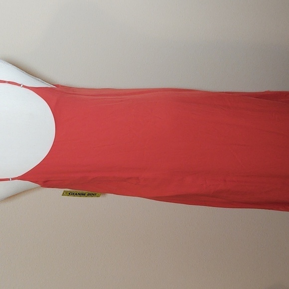 Gianni Bini Women’s Orange Slip Dress - Picture 3 of 5
